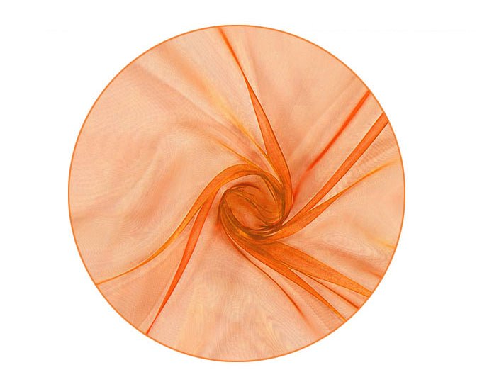 TULLE ORGANZA TONDO D.120 ARANCIO | Incarto PPL per uova di Pasqua al cioccolato DAGERAF