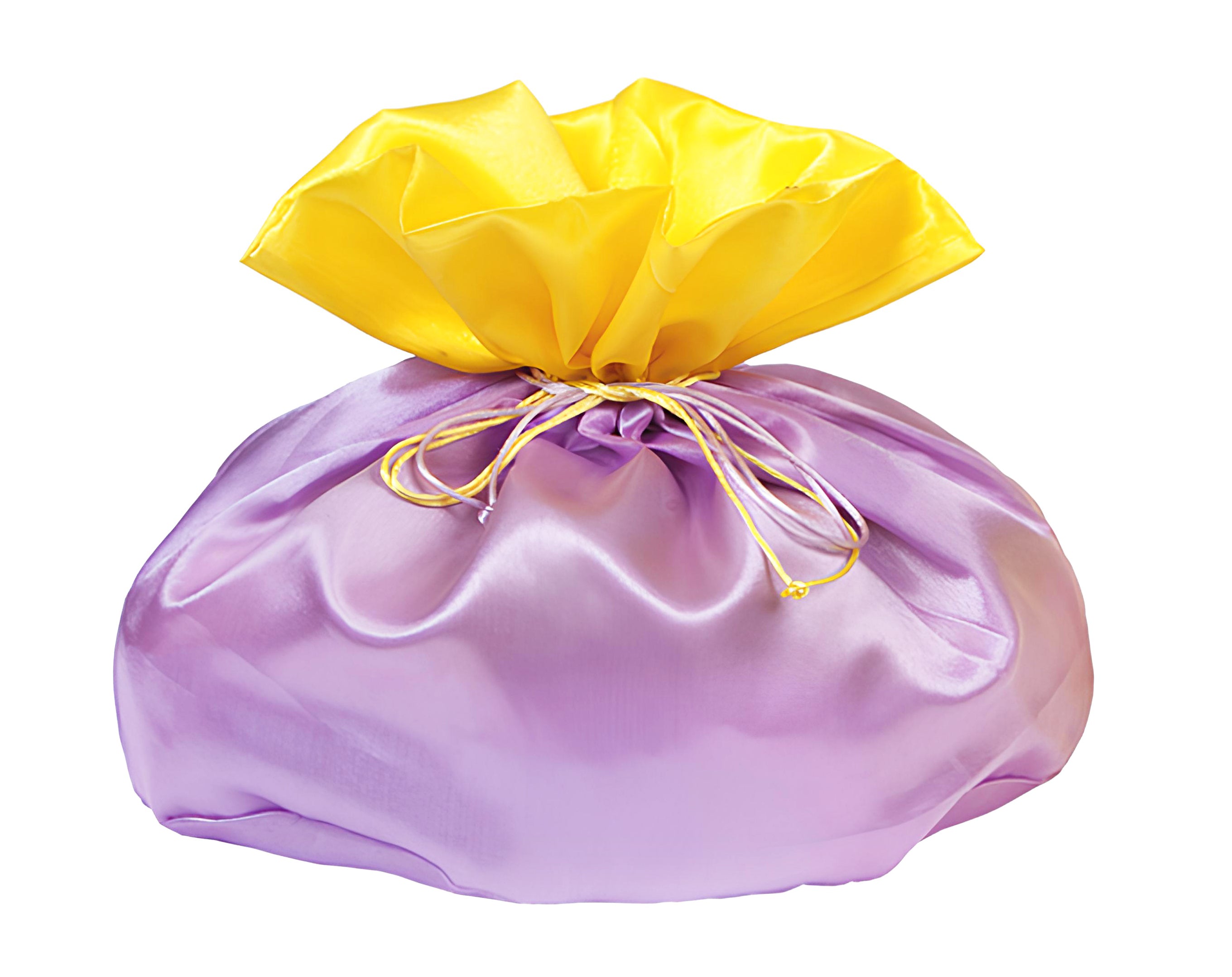 SACCO COLOMBA BICOLOR 22x31x25 IN RASO | Incarto PPL per uova di Pasqua al cioccolato DAGERAF