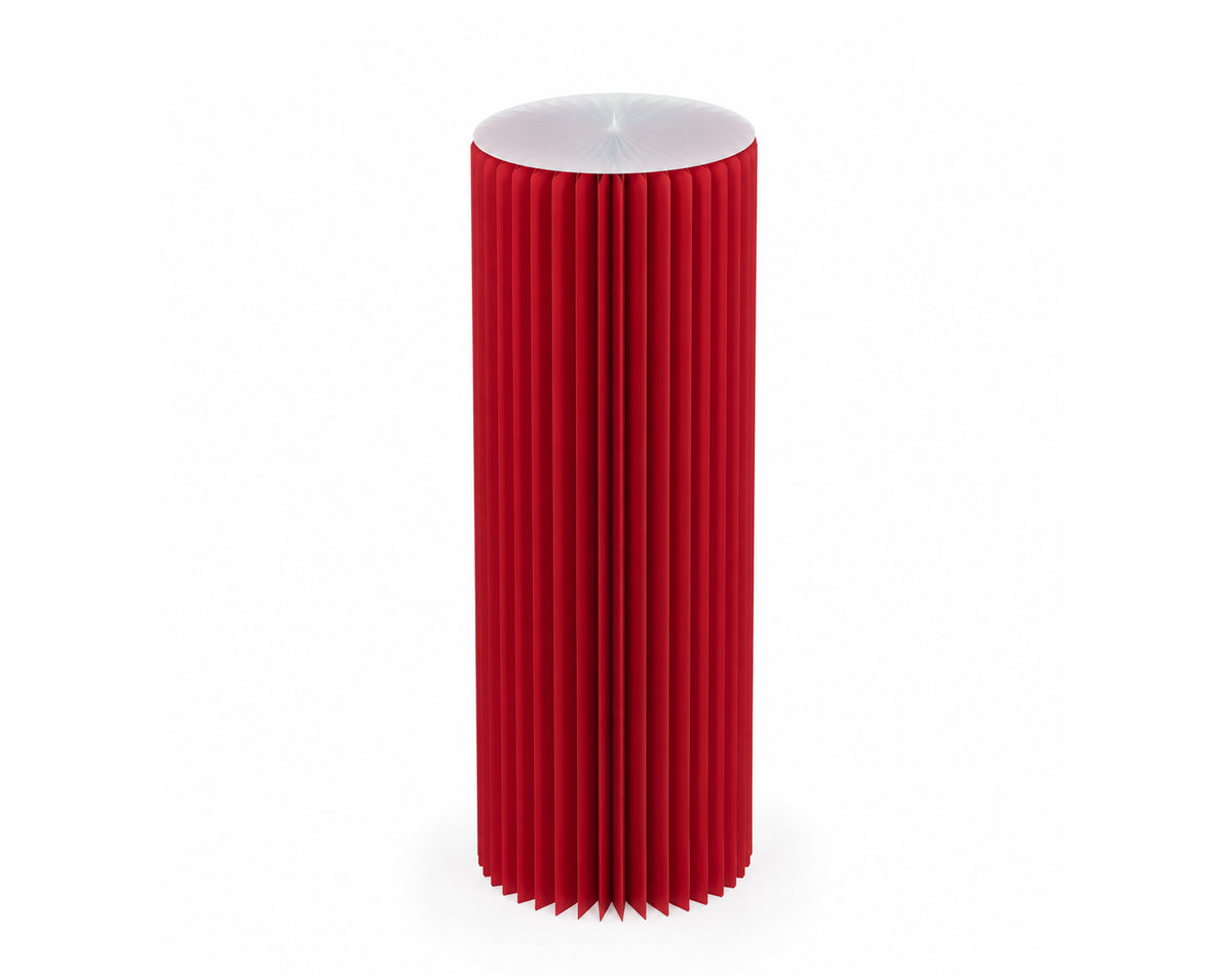 ALZATA ROSSO IN CARTA 80CM
