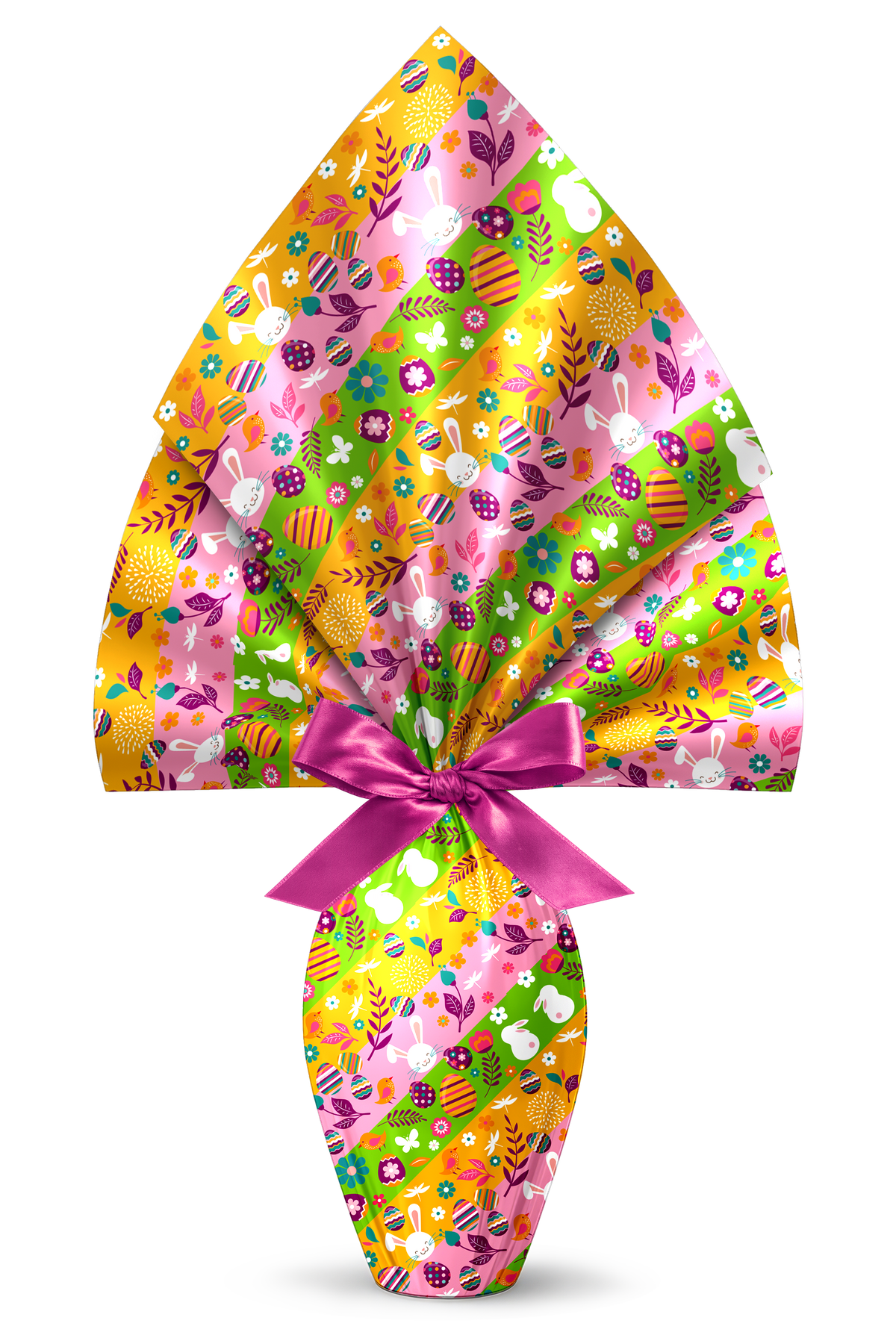 INCARTO PER UOVA DI PASQUA PPL 090X090 3 COLORI ASSORTITI OGLIO