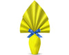 INCARTO PER UOVA DI PASQUA PPL 110X110 METALLIZZATO TINTA UNITA GIALLO
