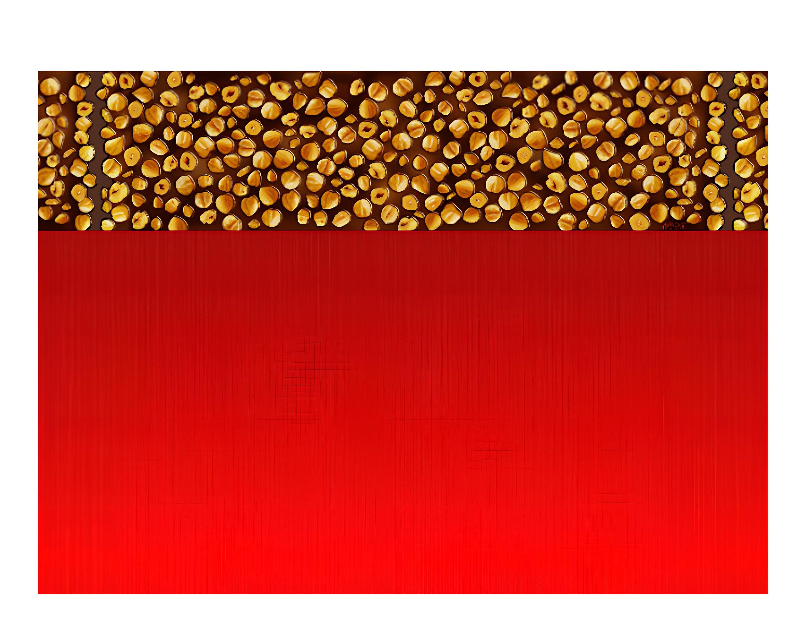 INCARTO PPL 100X100 METALLIZZATO NOCCIOLATO ROSSO