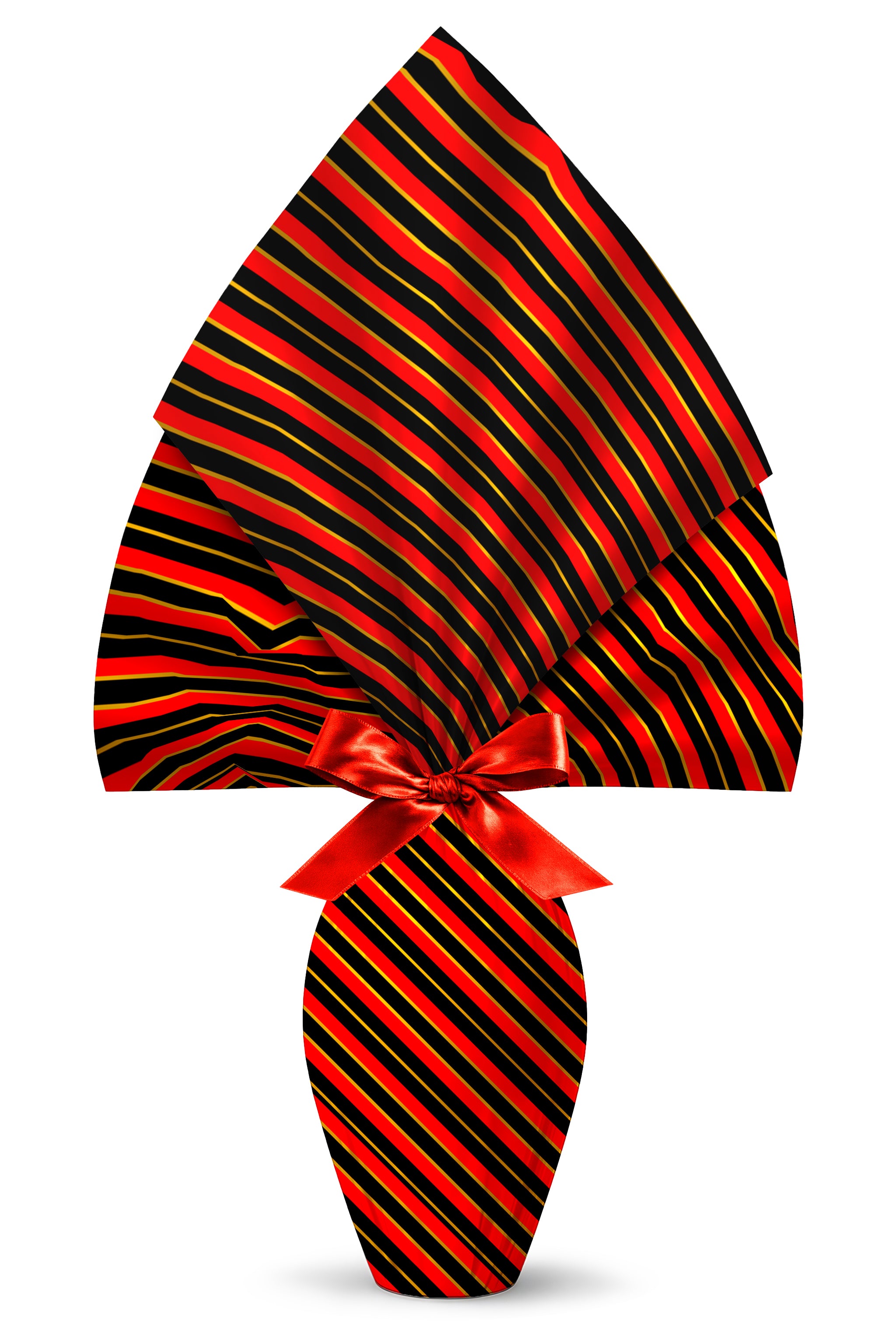 INCARTO PER UOVA DI PASQUA PPL 120X120 TIFOSO ROSSO NERO