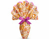 INCARTO PER UOVA DI PASQUA PPL TONDO SMERLATO 100CM BIC PAISLEY BIANCO