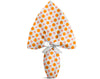 INCARTO PER UOVA DI PASQUA PPL 100X100 PERLATO POIS ‎‎ ARANCIO