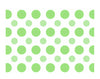 PAPIER D'EMBALLAGE POUR ŒUFS DE PÂQUES PPL 100X100 NACRÉ POIS VERT