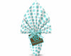 INCARTO PER UOVA DI PASQUA PPL 090X090 PERLATO POIS TIFFANY