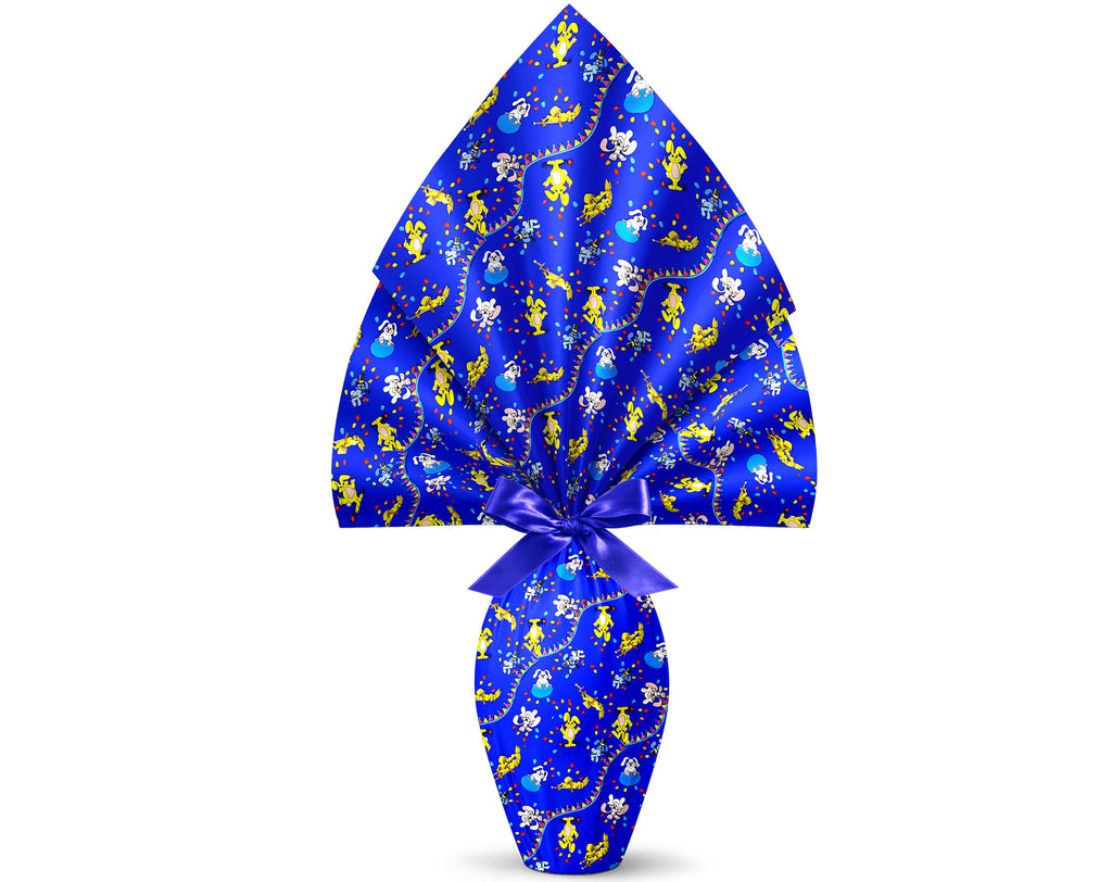 EMBALLAGE POUR ŒUFS DE PÂQUES PPL 070X070 MÉTALLISÉ BUNNY