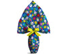 INCARTO PPL 180X180 METALLIZZATO FAVIGNANA BLU