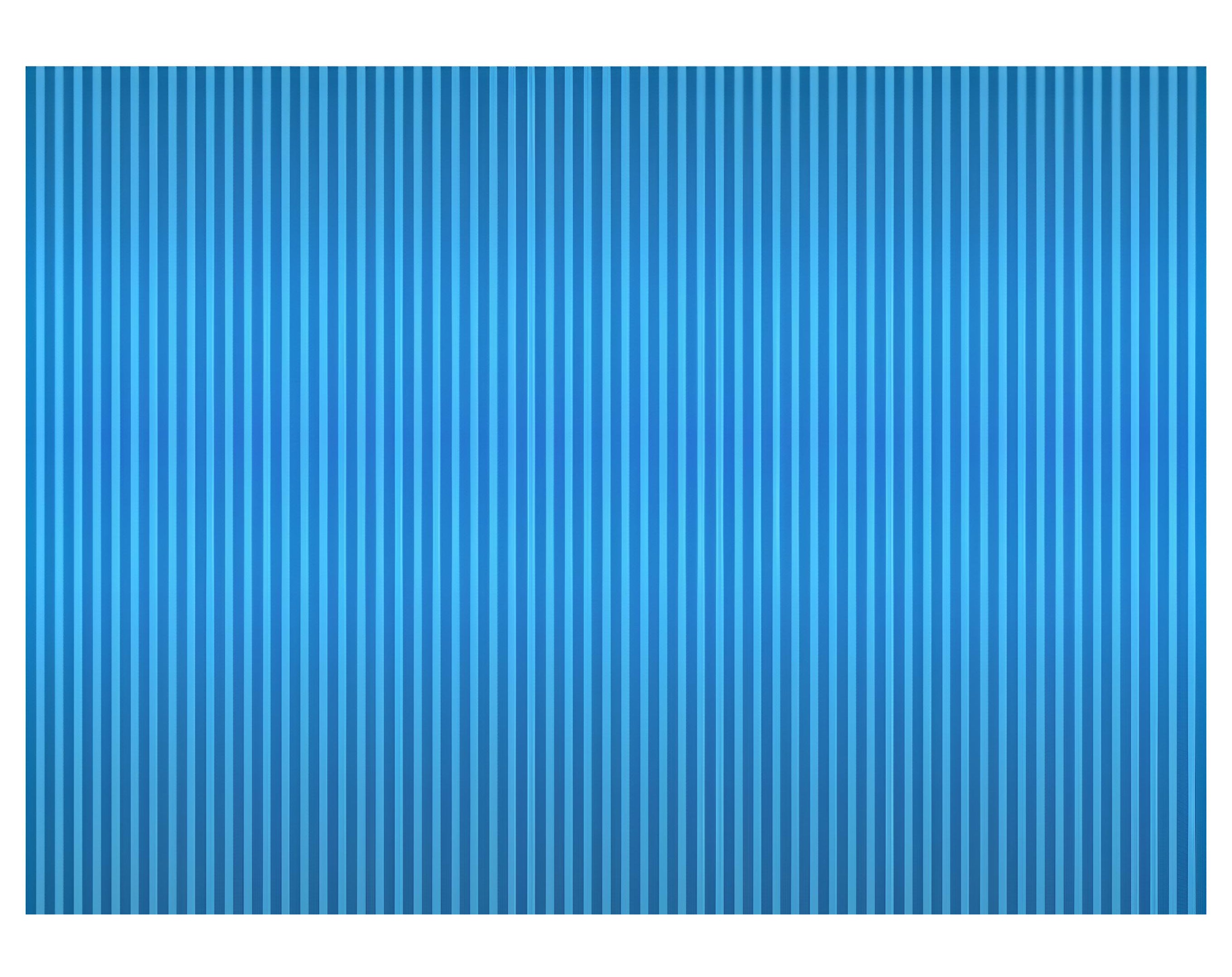 ALLUMINIO PLISSETTATO AZZURRO - 50X100Cm