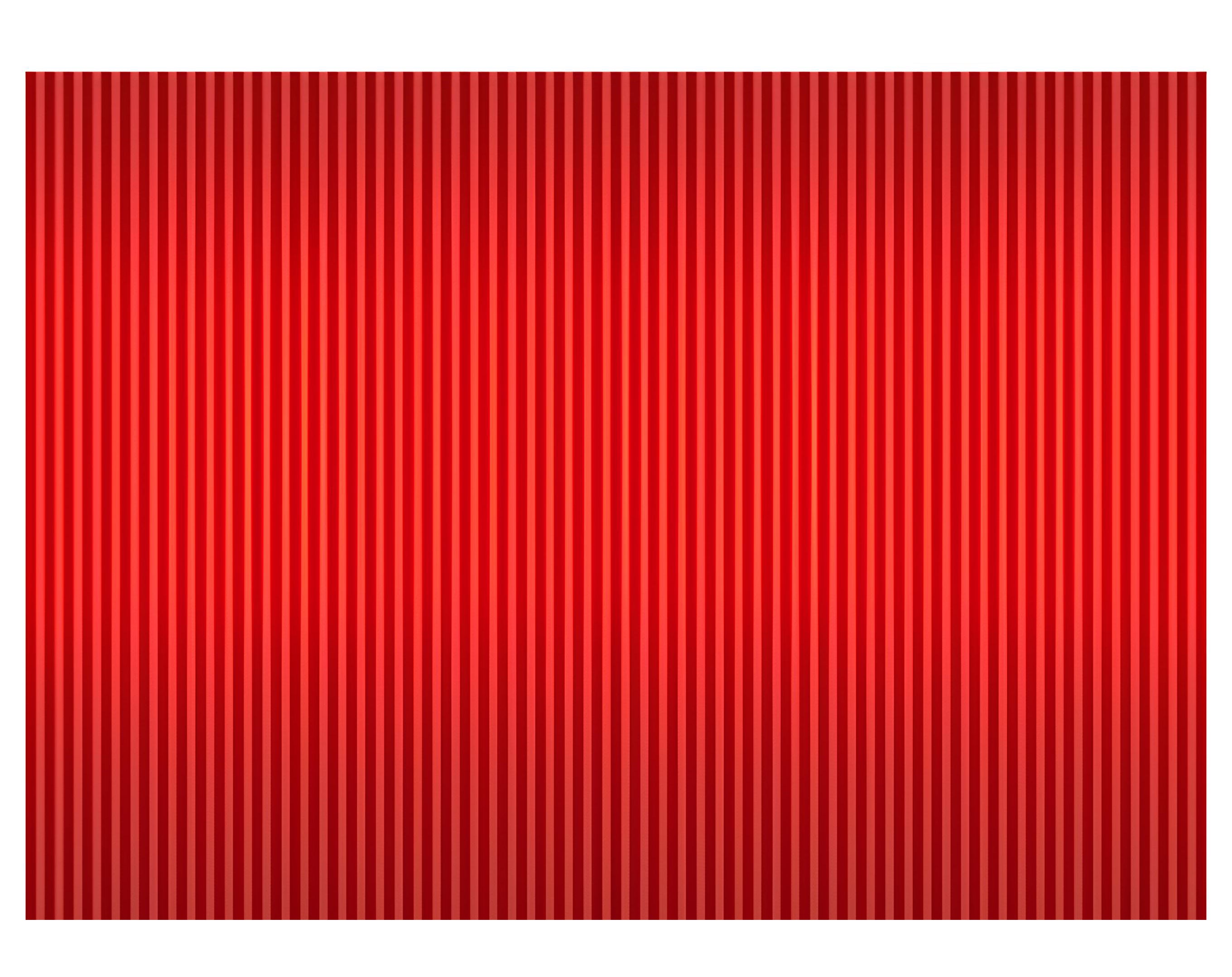 ALLUMINIO PLISSETTATO ROSSO - 50X100Cm