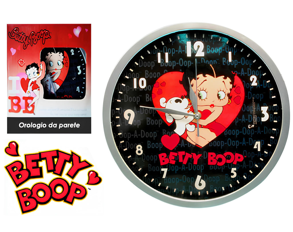 OROLOGIO DA MURO BETTY BOOP 30 CM