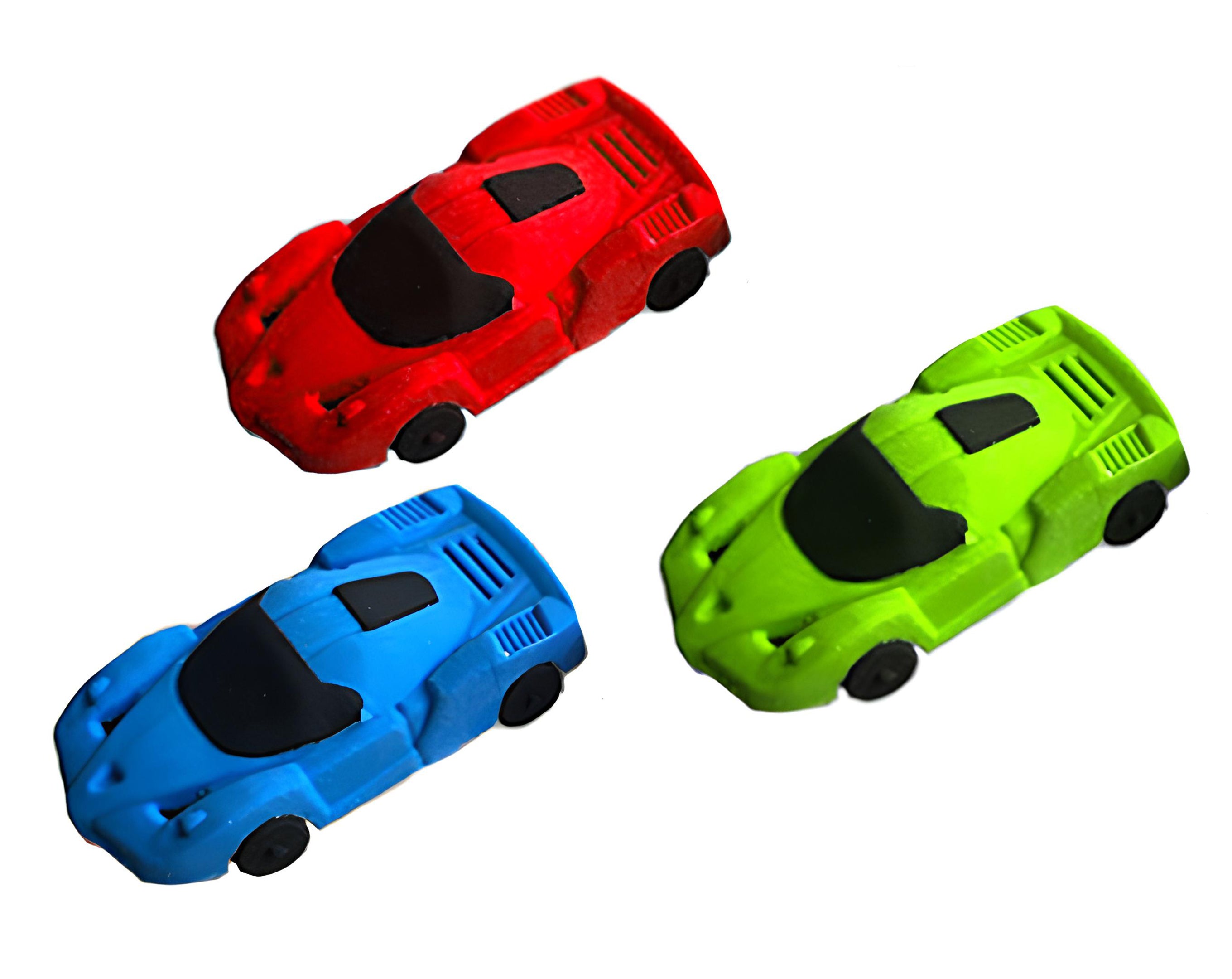 Gomma da cancellare a forma di auto da corsa | Sorpresa ideale per uova di pasqua bambini