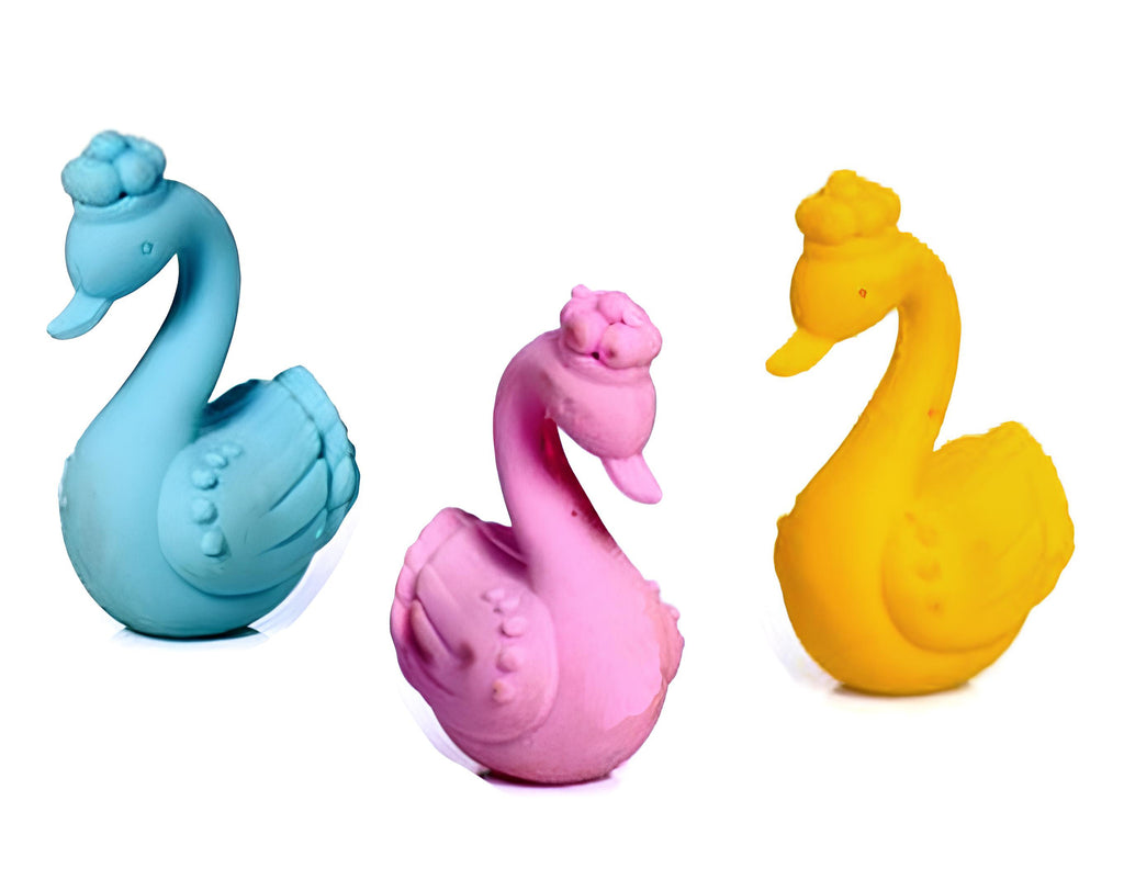 Gomma da cancellare a forma di cigno | Sorpresa ideale per uova di pasqua bambini