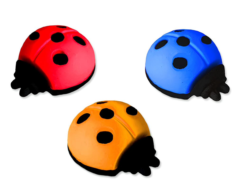 Gomma copri matita da cancellare a forma di coccinella | Sorpresa ideale per uova di pasqua bambini