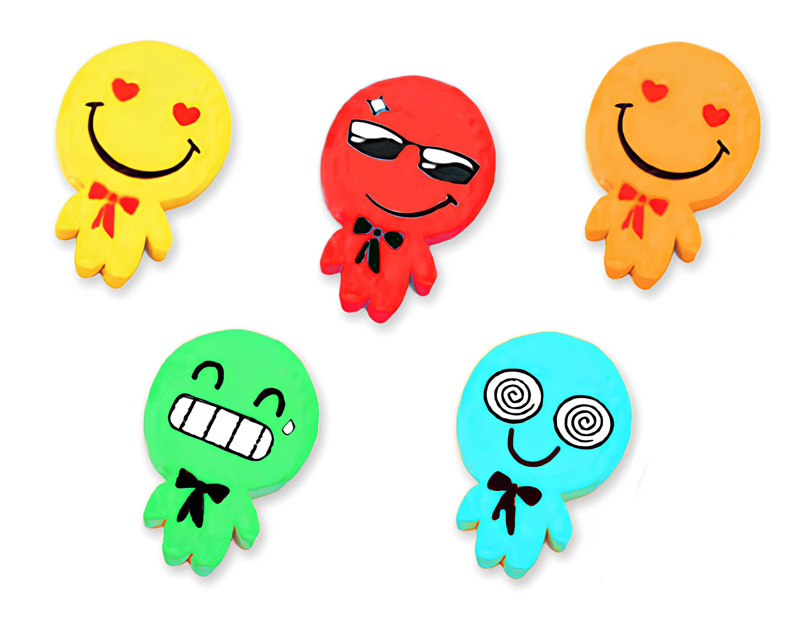 Gomma da cancellare a forma di ometto con espressioni facciali | Sorpresa ideale per uova di pasqua bambini