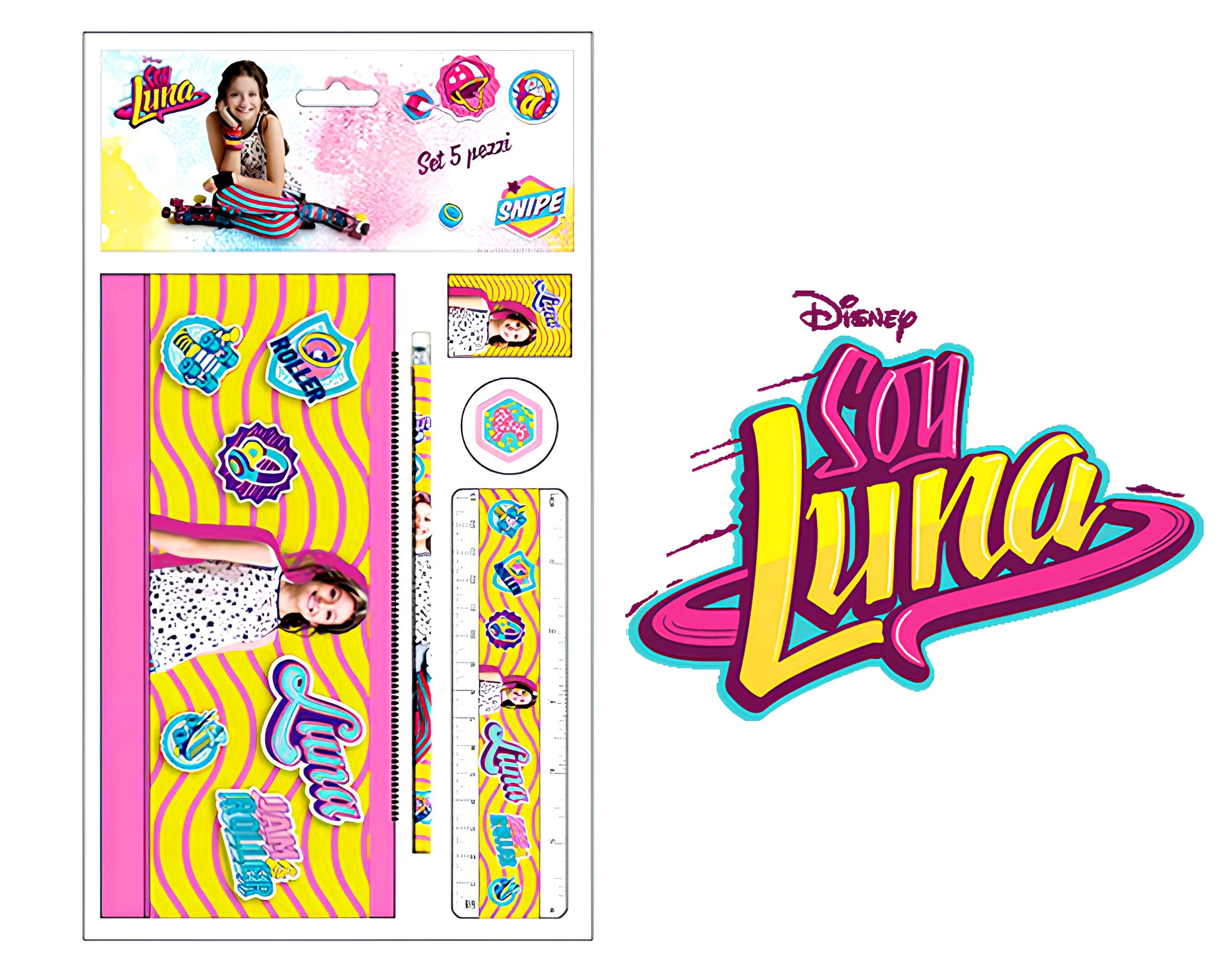 SET SCUOLA 5 PEZZI DISNEY SOY LUNA