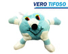 PELUCHE ZAINETTO VERO TIFOSO BIANCO AZZURRO