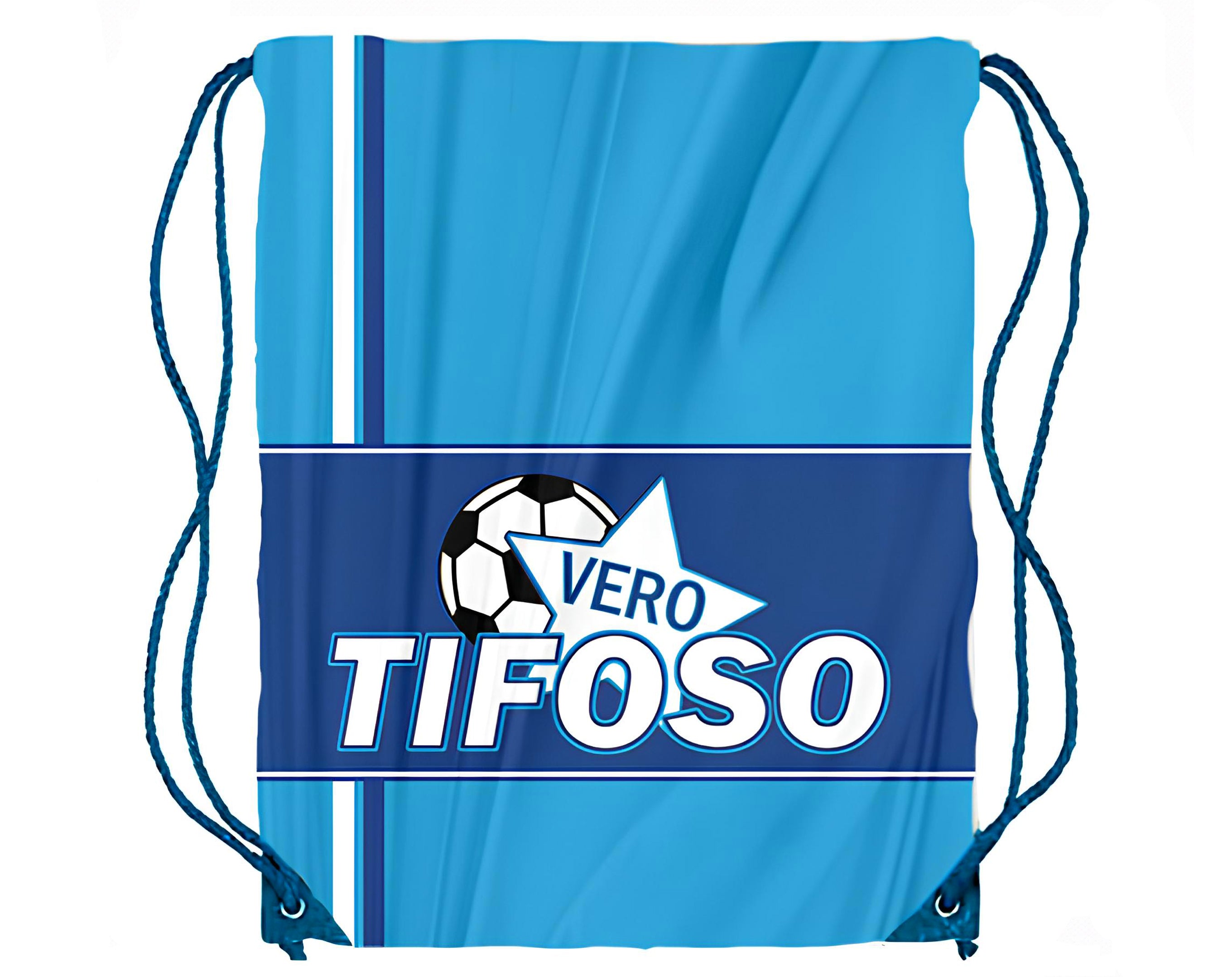 SACCA VERO TIFOSO AZZURRO 35X45 | Sorpresa per uova di Pasqua tifosi