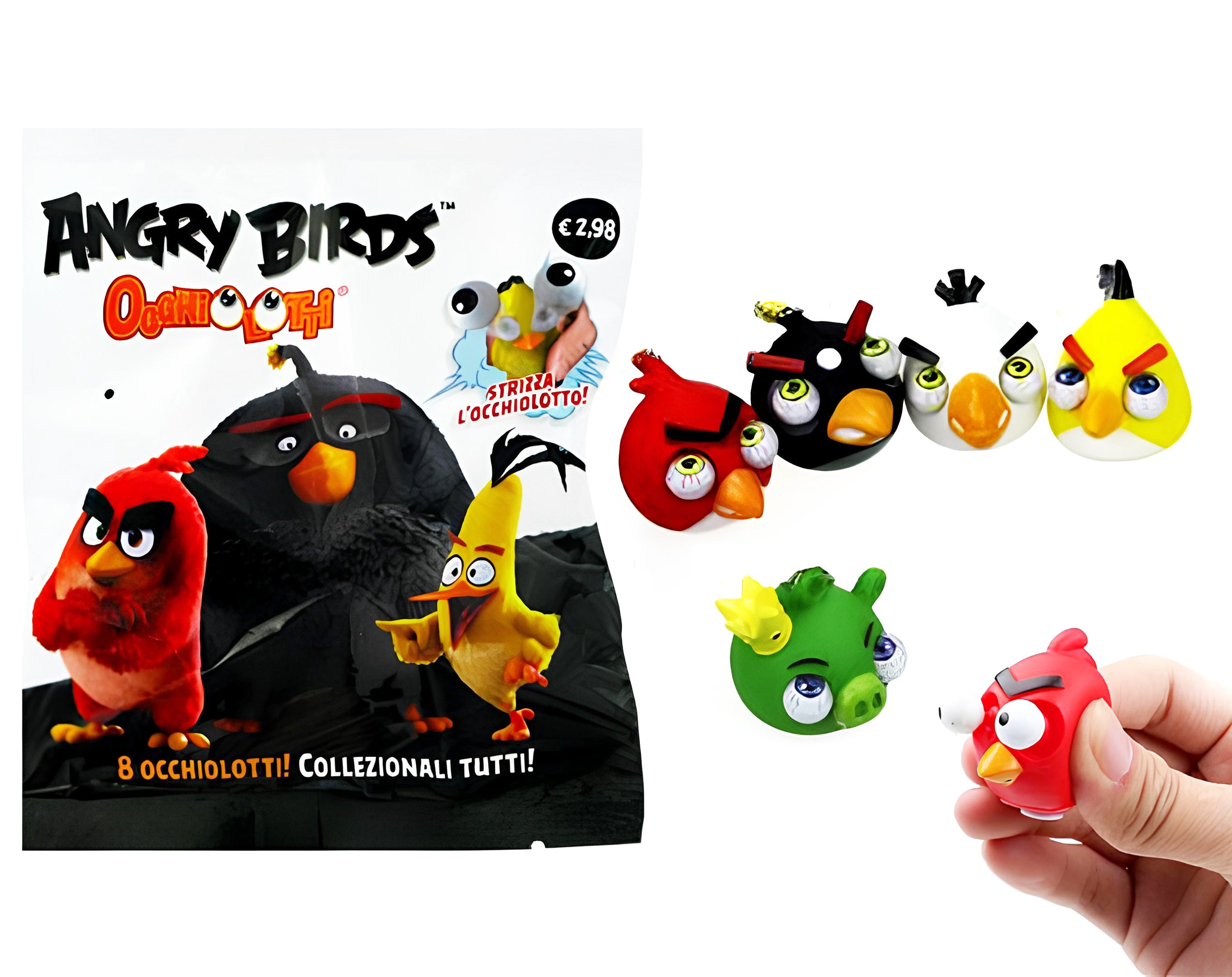 BUSTINA OCCHIOLOTTI ANGRY BIRDS