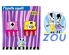 BLISTER 2 PINZE ZEBRA ZOU