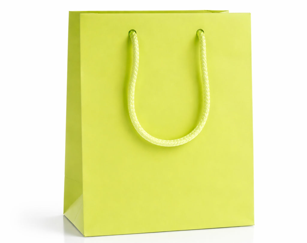BUSTA COLOMBA CARTA VERDE MELA 157 GR 35X32X25CM