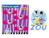 BLISTER 4 CODINI CUORE ZEBRA ZOU