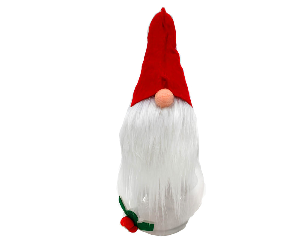 BARATTOLO GNOMO DI NATALE 28X11CM