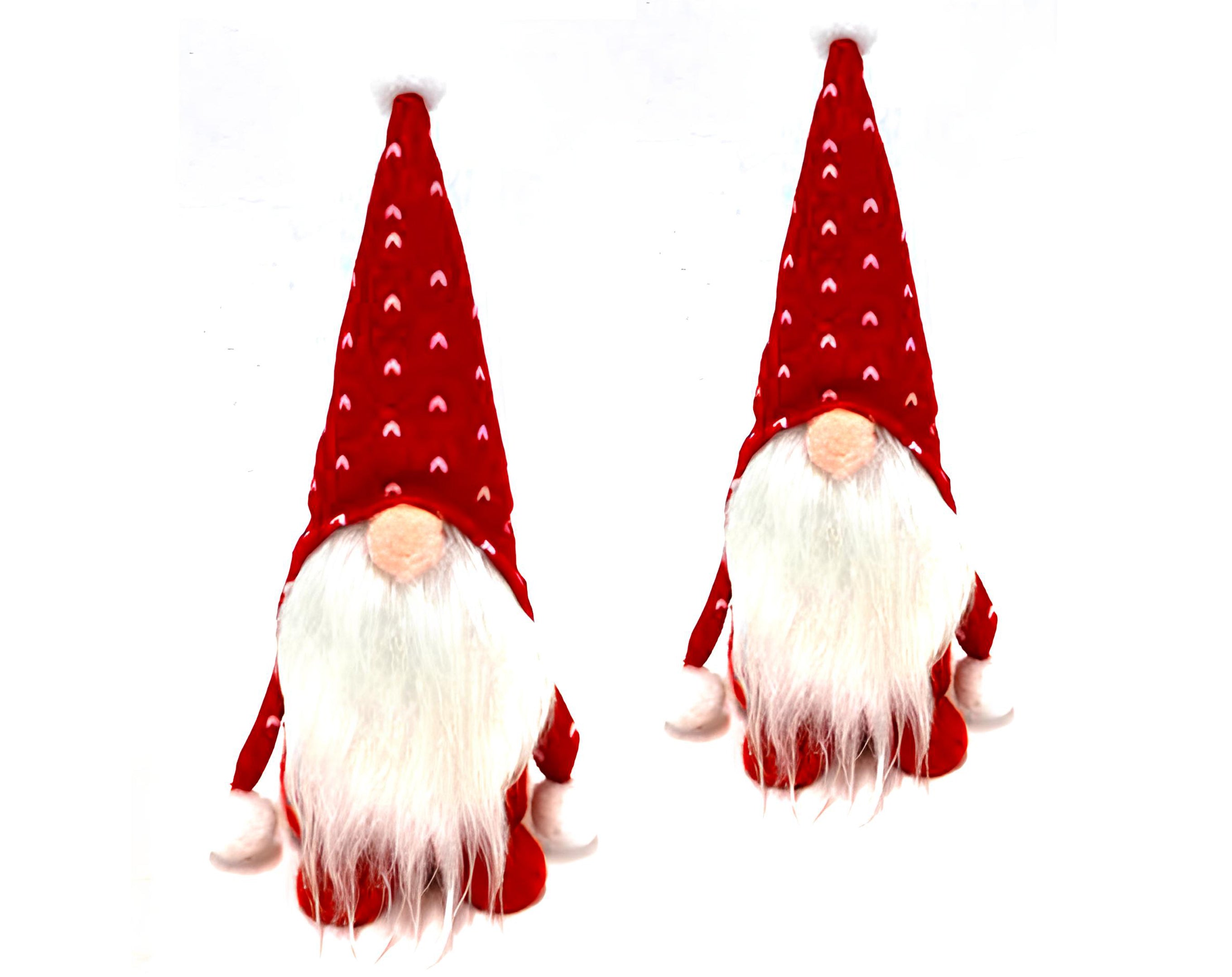 GNOMO DI NATALE IN LANA 23CM