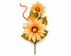 FIORE 25CM CF98-231095 COLORI ASSORTITI - Fiore per uova di Pasqua