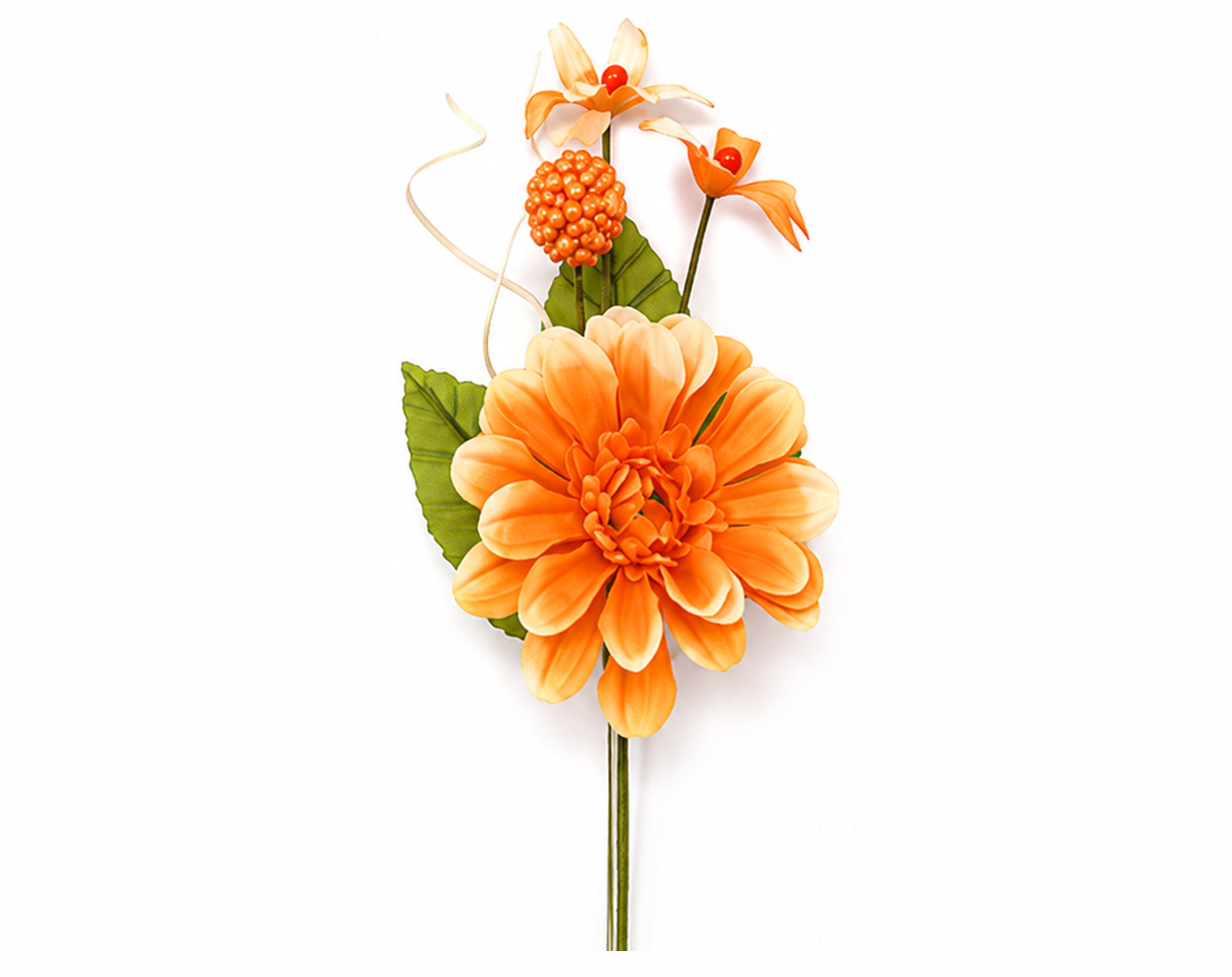 FIORE 23CM CF98-233187S COLORI ASSORTITI - Fiore per uova di Pasqua