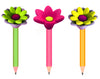 MATITA MINI CON TOPPER GOMMA FIORI