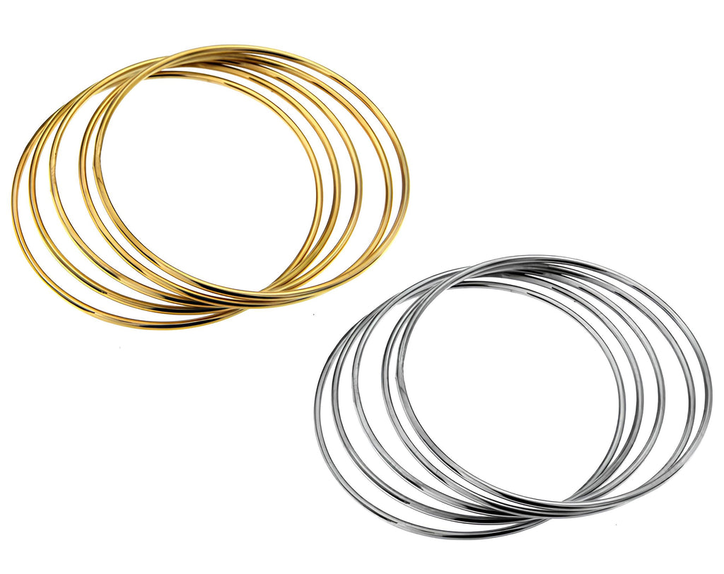 SET 6 BRACCIALI RIGIDI DANIELS | Sorpresa ideale per uova di Pasqua