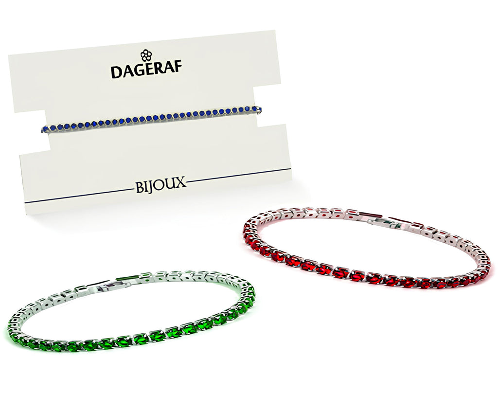 BRACCIALE TENNIS SU CARD