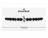 Pulsera de diamantes negros en una tarjeta | Sorpresa ideal para huevos de Pascua