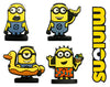 PERSONAGGIO BASETTA 2D VENTOSA MINIONS