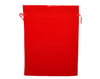 SACCO VELLUTO ROSSO 30X23CM
