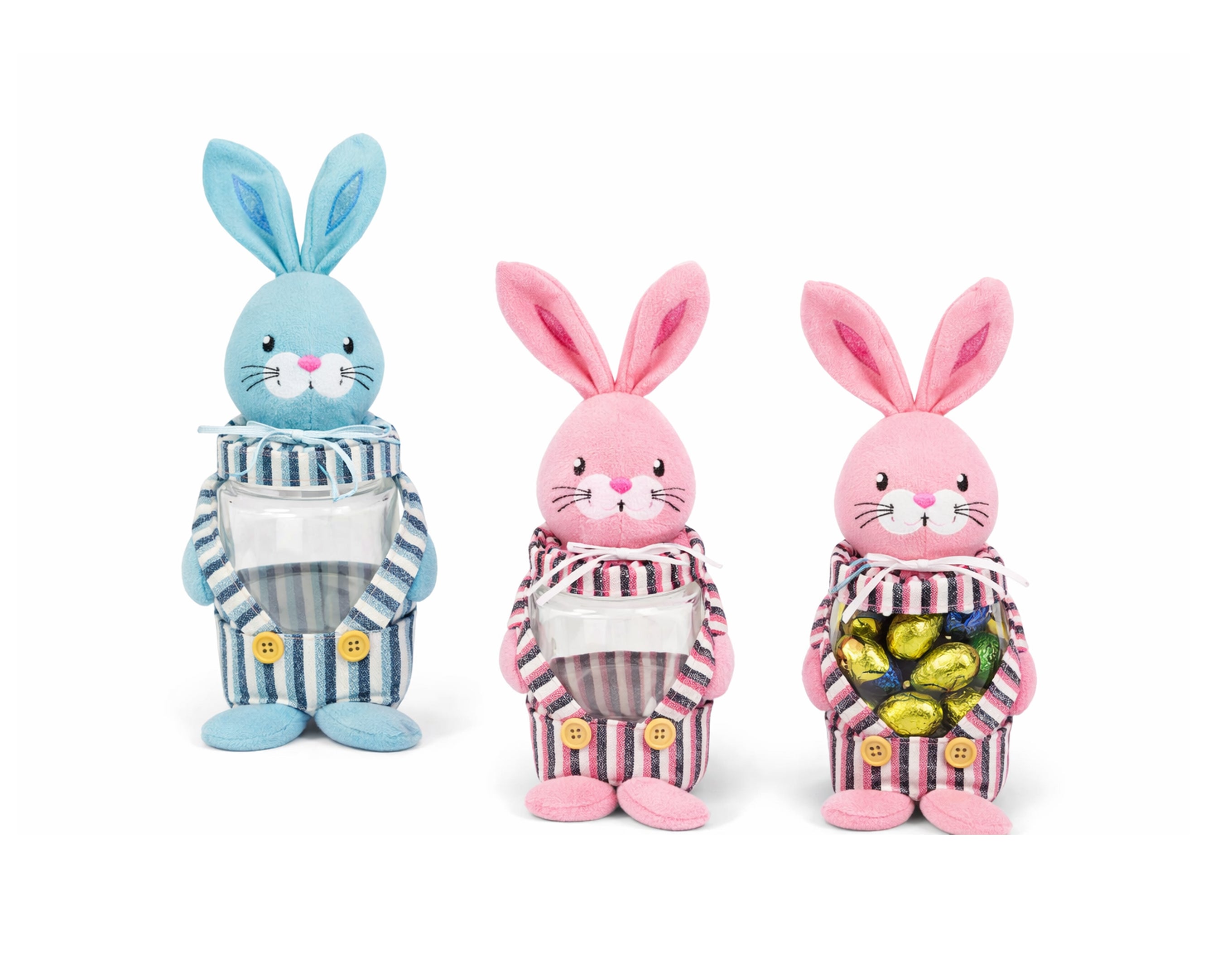 BARATTOLO PLASTICA CONIGLIO 2 COLORI | Confezionamento dolciario Pasquale