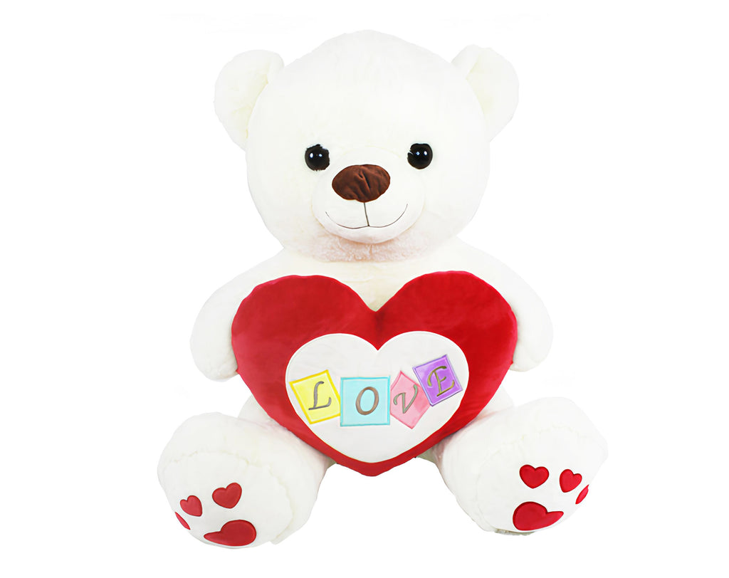 ORSO CON CUORE 75 CM