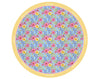 TESSUTO TONDO GLAMOUR AZZURRO - 90Cm