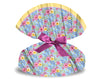 TESSUTO TONDO GLAMOUR AZZURRO - 90Cm