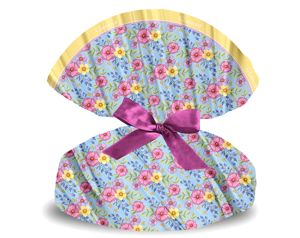 TESSUTO TONDO GLAMOUR AZZURRO - 90Cm