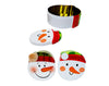BARATTOLO PUPAZZO DI NEVE IN LATTA 17.5X15CM
