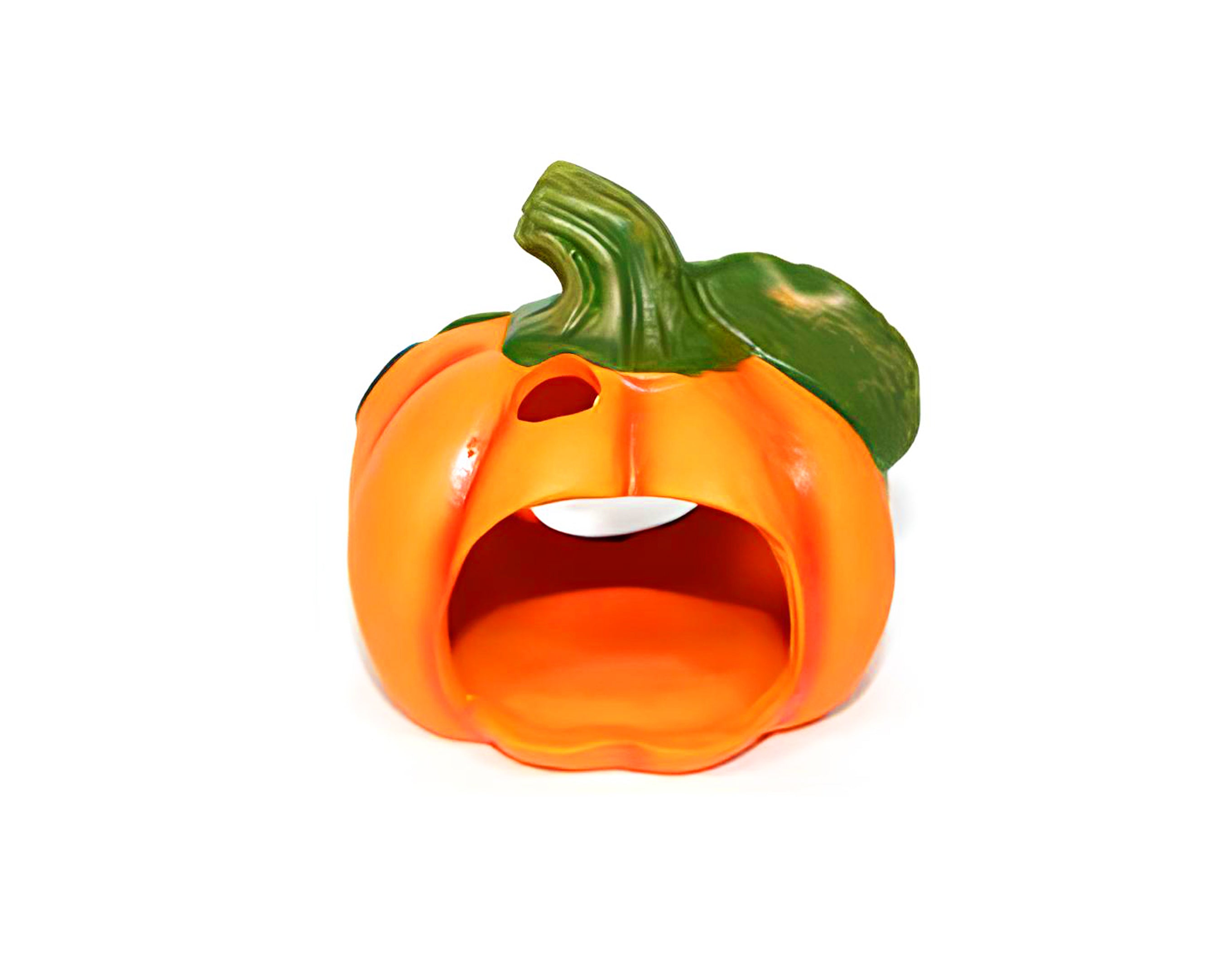 CONTENITORE CERAMICA A FORMA DI ZUCCA HALLOWEEN