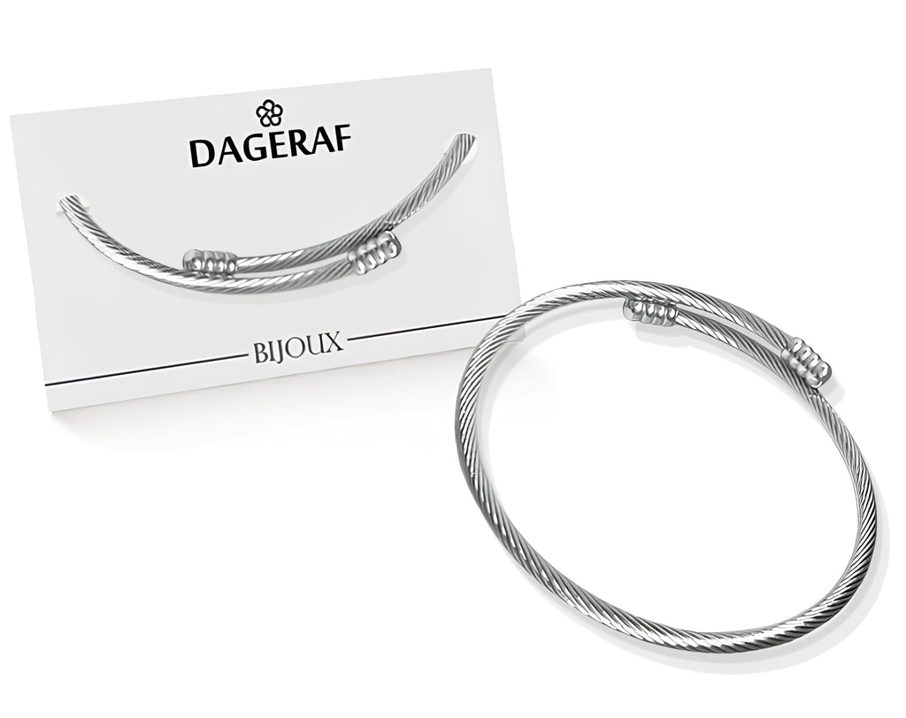 BRACCIALE IN CARD SILVER THICK | Sorpresa per uova di Pasqua