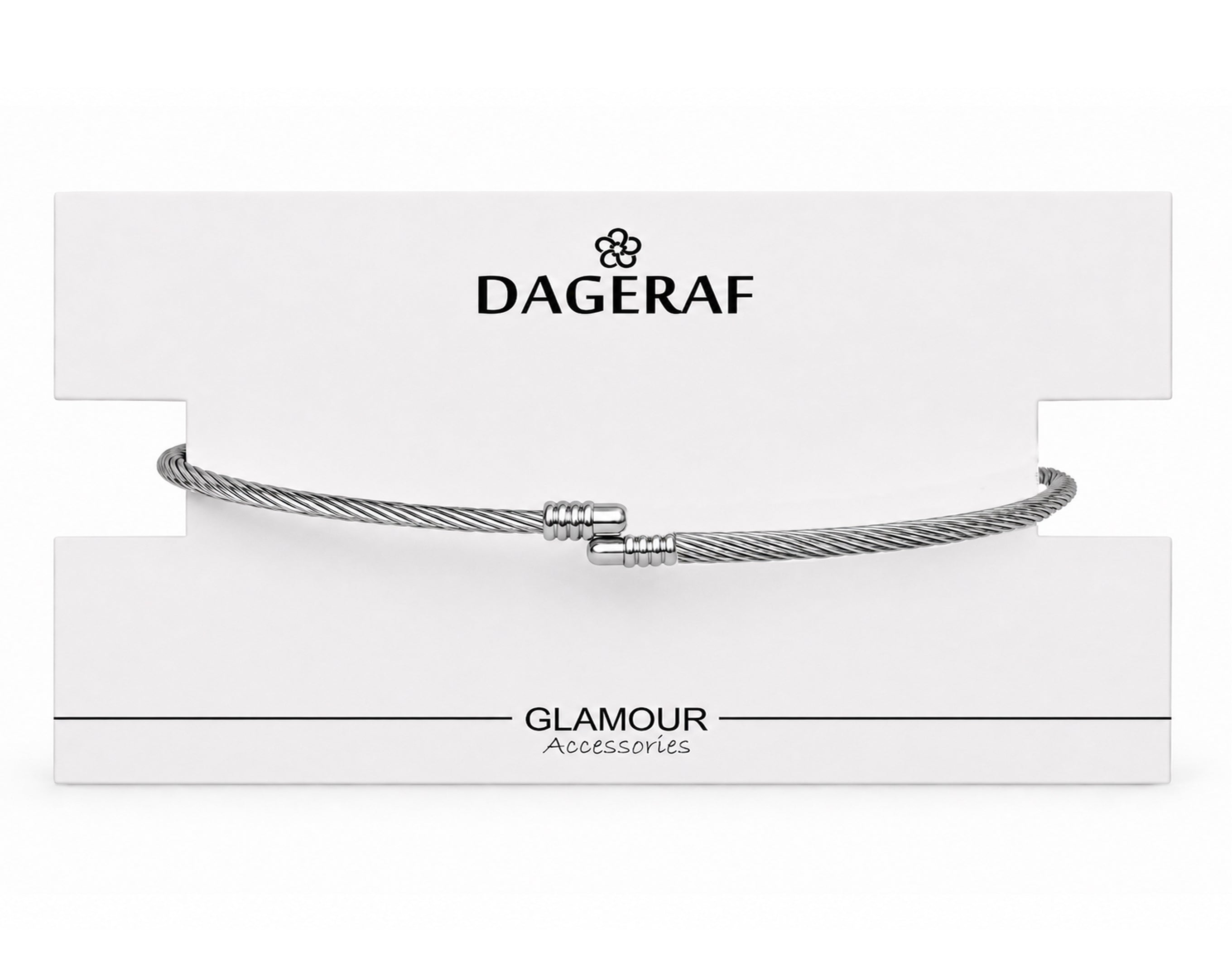 Pulsera gruesa de tarjeta plateada | Sorpresa de huevo de Pascua