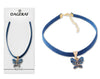 COLLANA RASO FARFALLA SU CARD