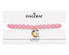 Pulsera de cuentas con un dije en una tarjeta | La sorpresa perfecta para los huevos de Pascua