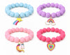 Pulsera de cuentas con un dije en una tarjeta | La sorpresa perfecta para los huevos de Pascua