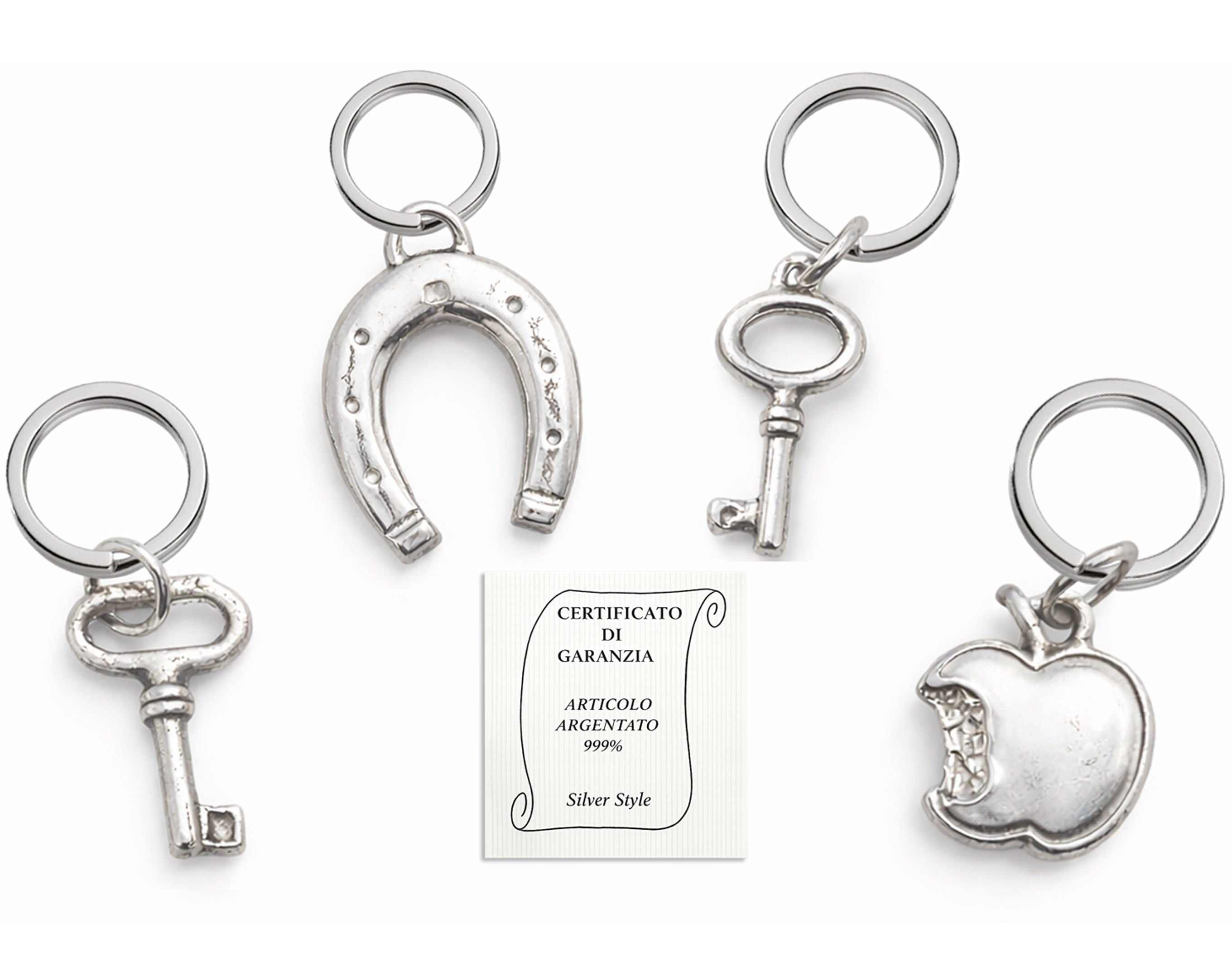 CIONDOLO ARGENTATO AL 999% | Sorpresa elegante per uova di Pasqua